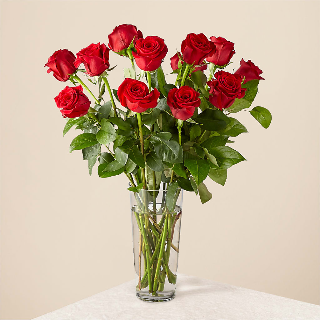 Long Stem Red Rose Bouquet – RICHARD FLOWERS & GIFTS LLC, Clearwater FL