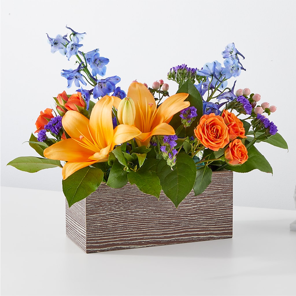 Radiant Citrus Box Bouquet – RICHARD FLOWERS & GIFTS LLC, Clearwater FL