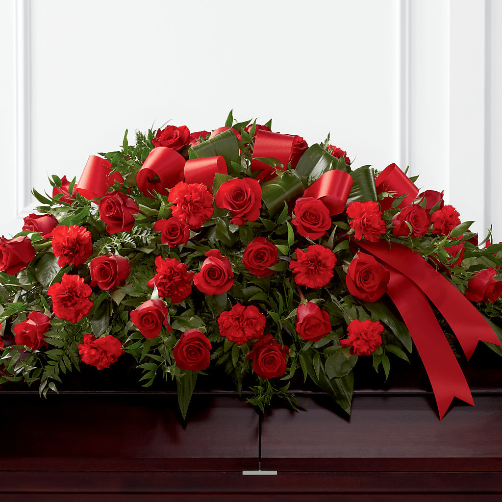 Tribute of Life Casket Spray – RICHARD FLOWERS & GIFTS LLC, Clearwater FL