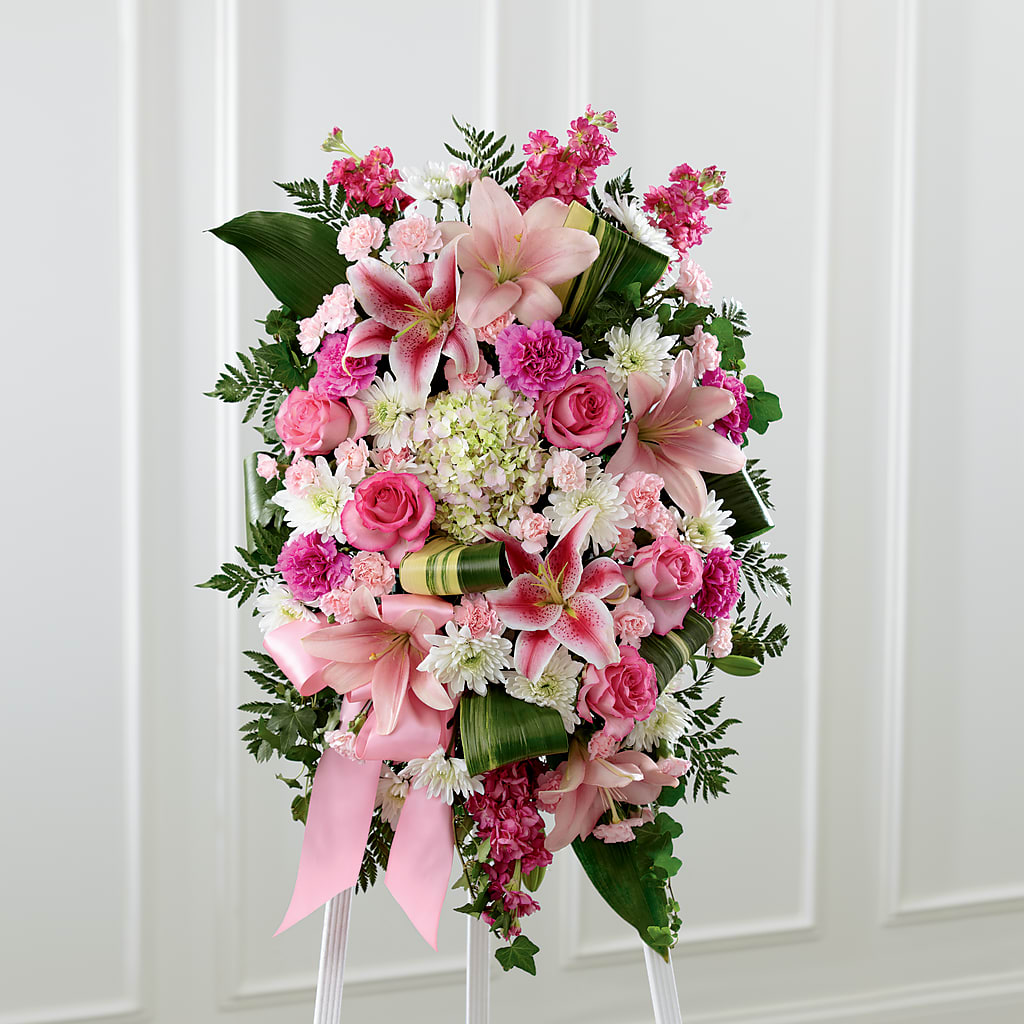 Comforting Standing Spray – RICHARD FLOWERS & GIFTS LLC, Clearwater FL