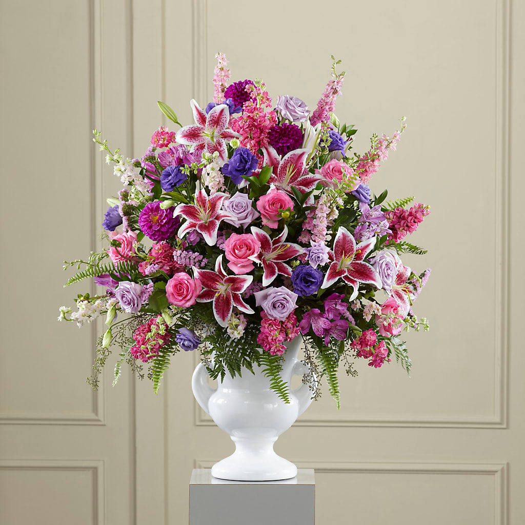 Peaceful Tribute Arrangement – RICHARD FLOWERS & GIFTS LLC, Clearwater FL
