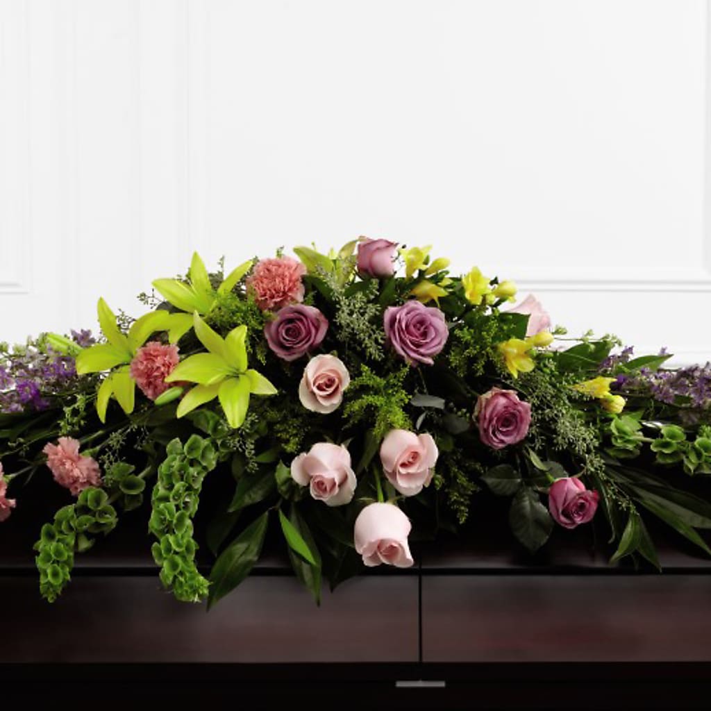Forever Beloved Casket Spray – RICHARD FLOWERS & GIFTS LLC, Clearwater FL