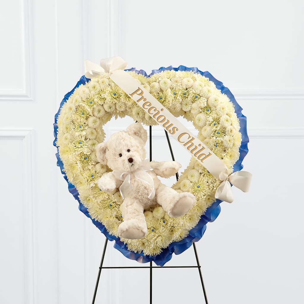 Precious Child Standing Heart – RICHARD FLOWERS & GIFTS LLC, Clearwater FL