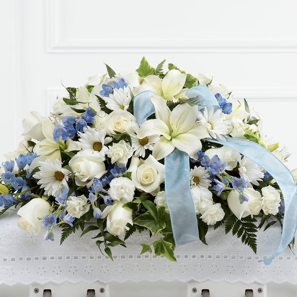 Tender Treasure Casket Spray – RICHARD FLOWERS & GIFTS LLC, Clearwater FL