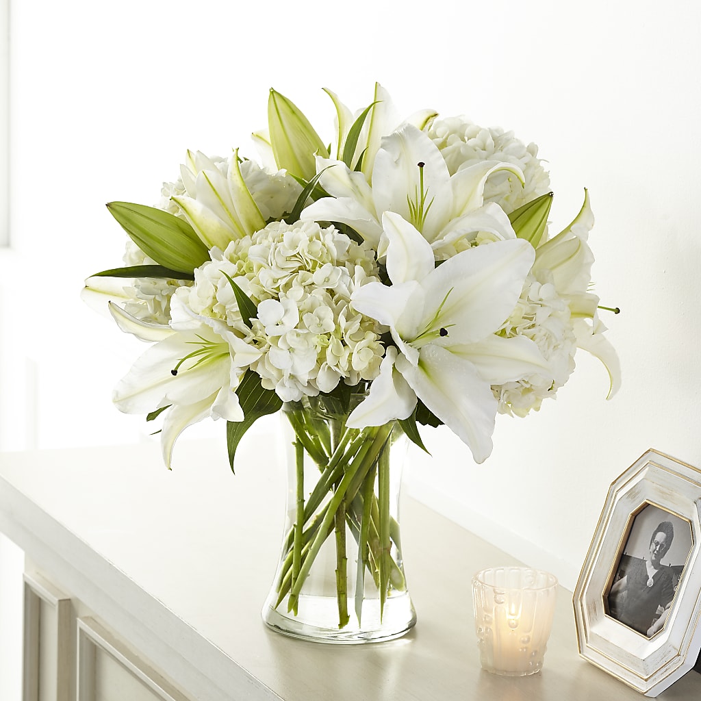 Compassionate Lily Bouquet – RICHARD FLOWERS & GIFTS LLC, Clearwater FL
