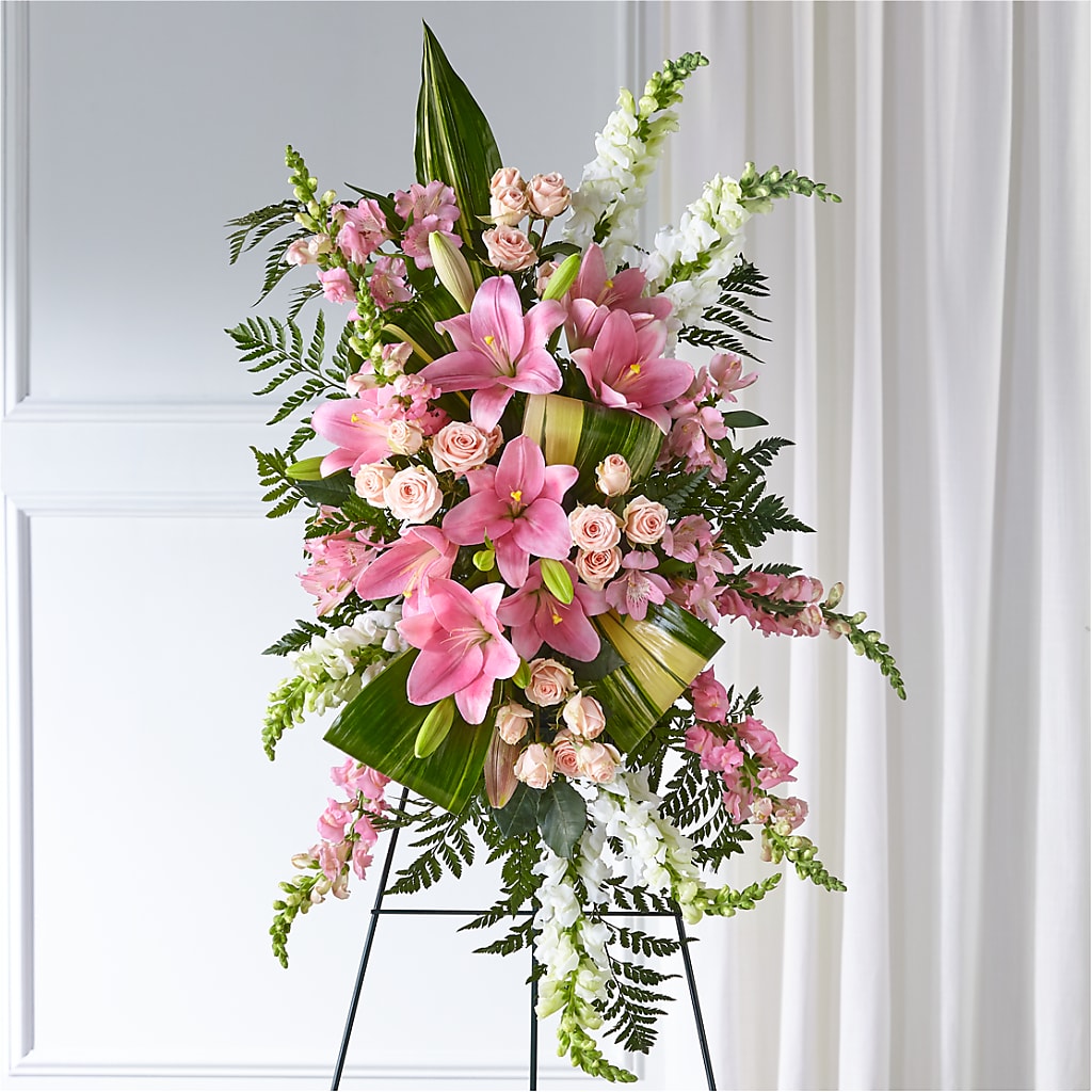 Elegant Embrace Standing Spray – RICHARD FLOWERS & GIFTS LLC, Clearwater FL