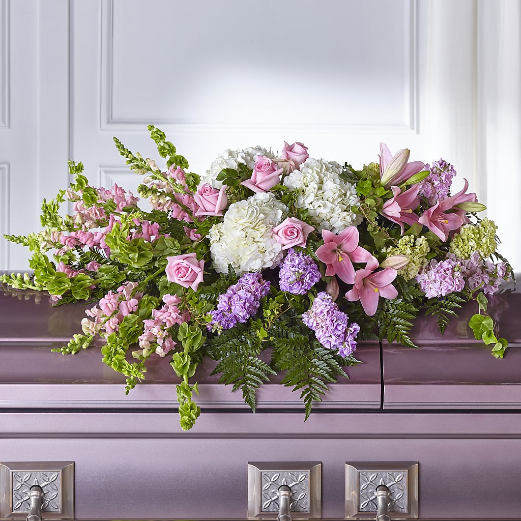Life's Gratitude Casket Spray – RICHARD FLOWERS & GIFTS LLC, Clearwater FL