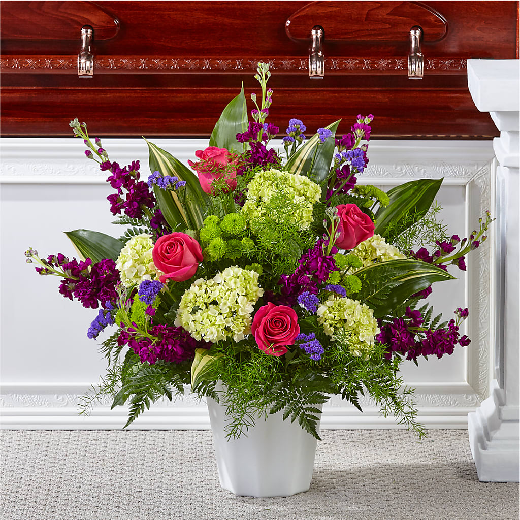 Beautiful Horizons Floor Basket – RICHARD FLOWERS & GIFTS LLC, Clearwater FL
