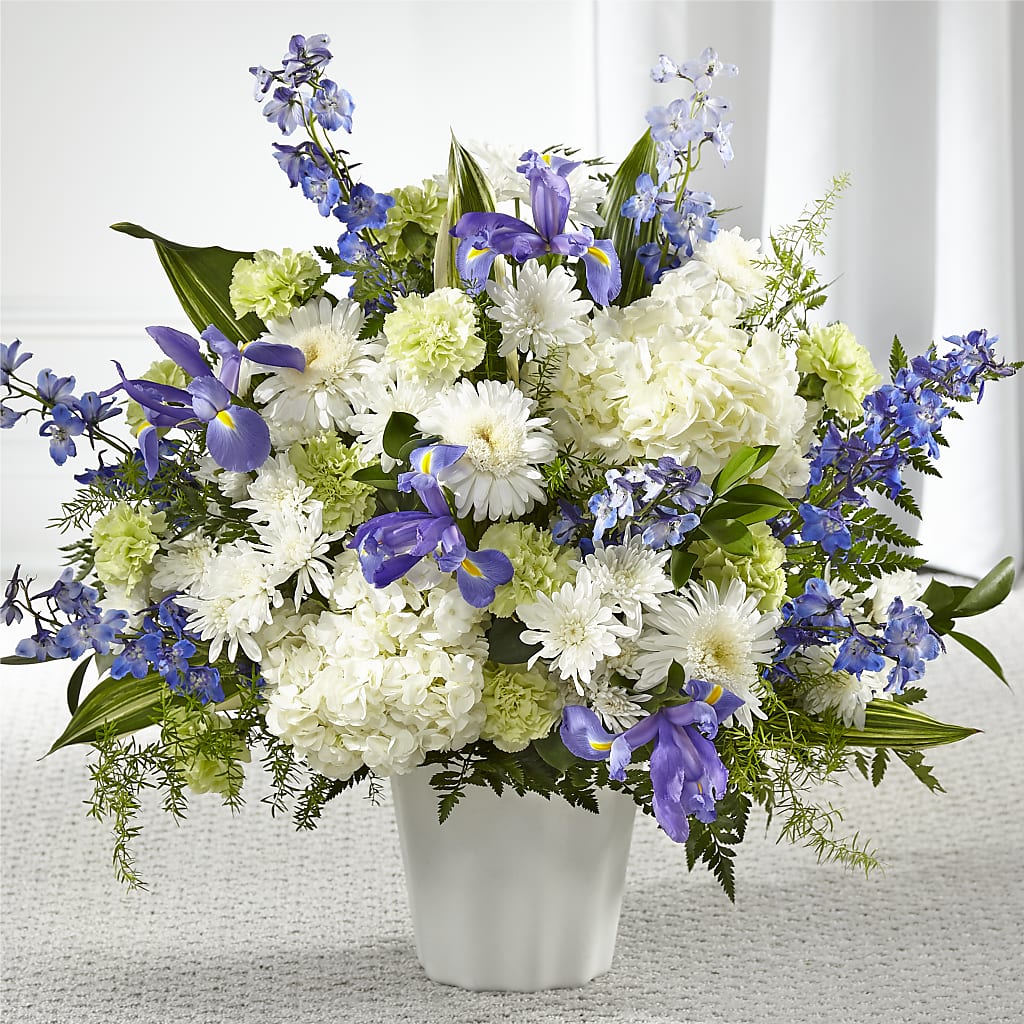 Soft Serenity Floor Basket – RICHARD FLOWERS & GIFTS LLC, Clearwater FL