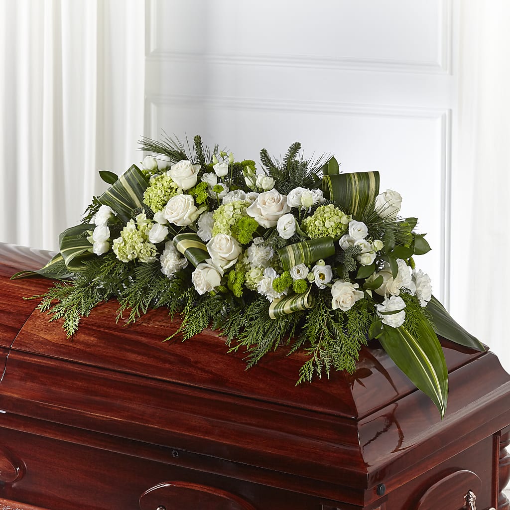 Hopeful Gesture Casket Spray – RICHARD FLOWERS & GIFTS LLC, Clearwater FL