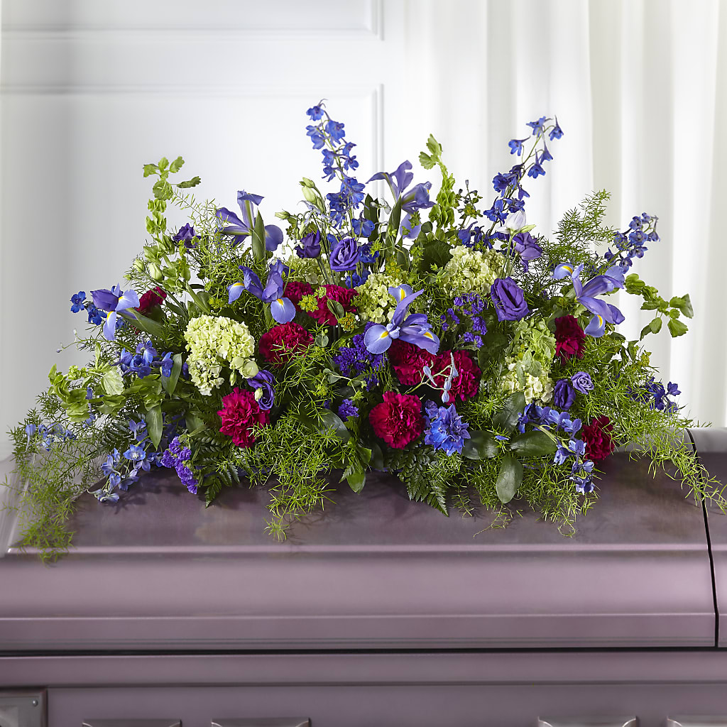 Always Treasured Casket Spray – RICHARD FLOWERS & GIFTS LLC, Clearwater FL