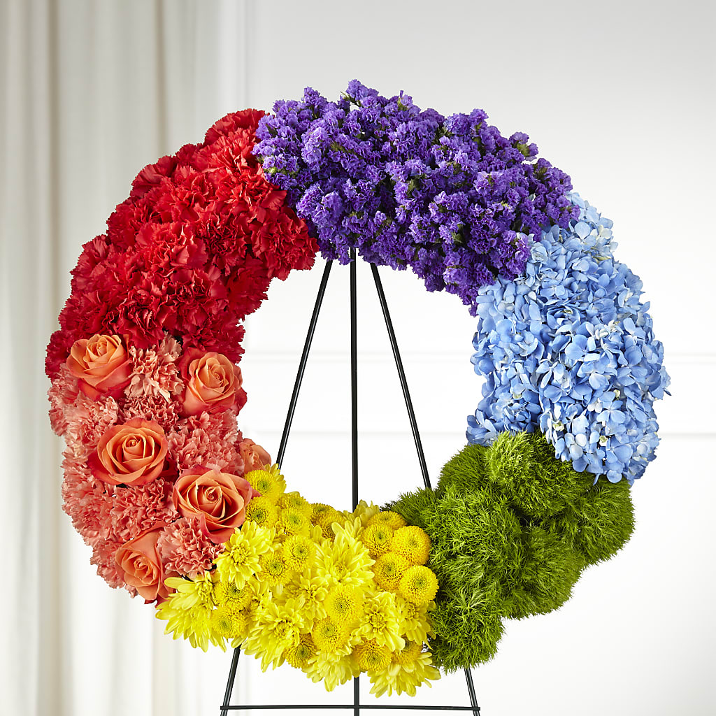 Circle of Love Wreath – RICHARD FLOWERS & GIFTS LLC, Clearwater FL