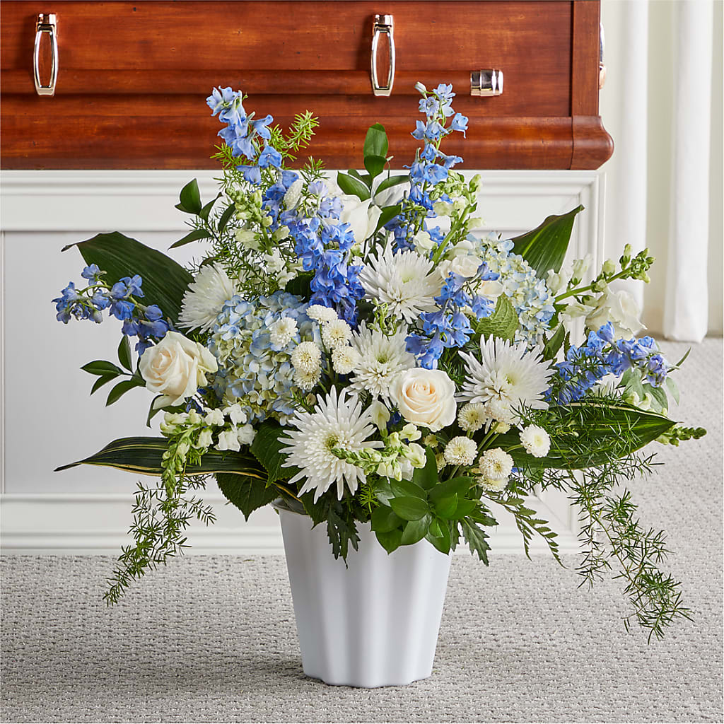 Everlasting Memories Floor Basket – RICHARD FLOWERS & GIFTS LLC, Clearwater FL