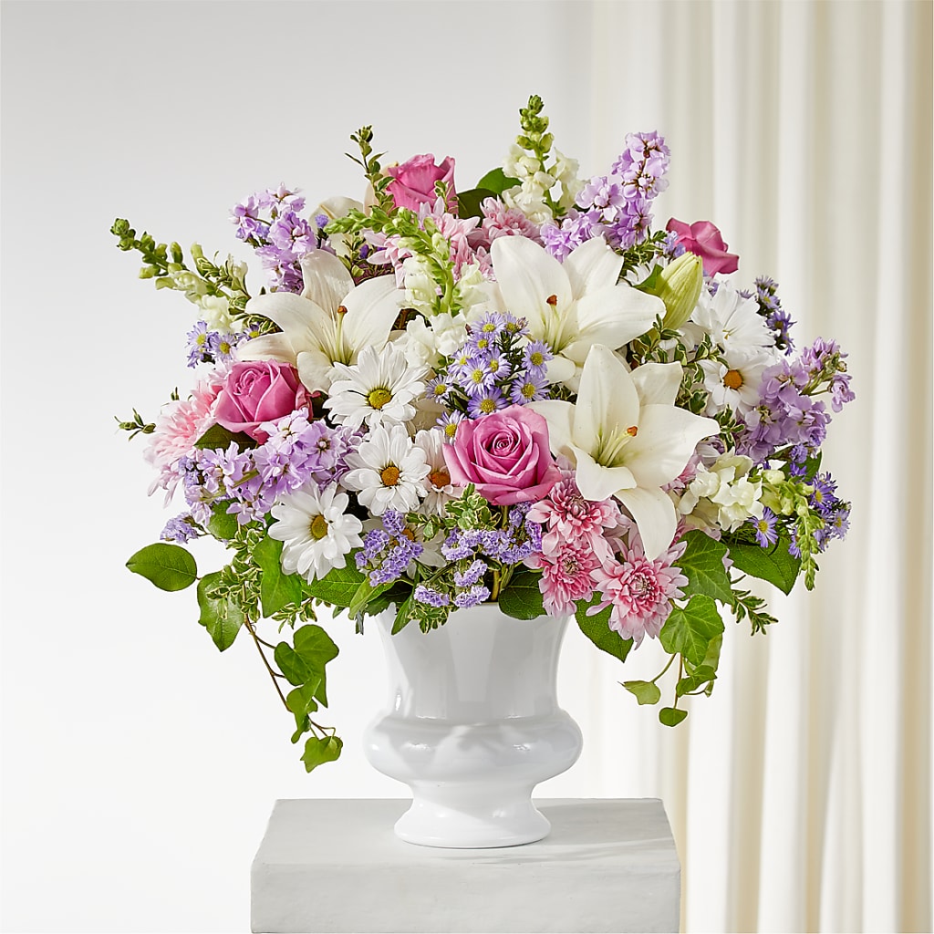 Remarkable Life Urn Arrangement – RICHARD FLOWERS & GIFTS LLC, Clearwater FL