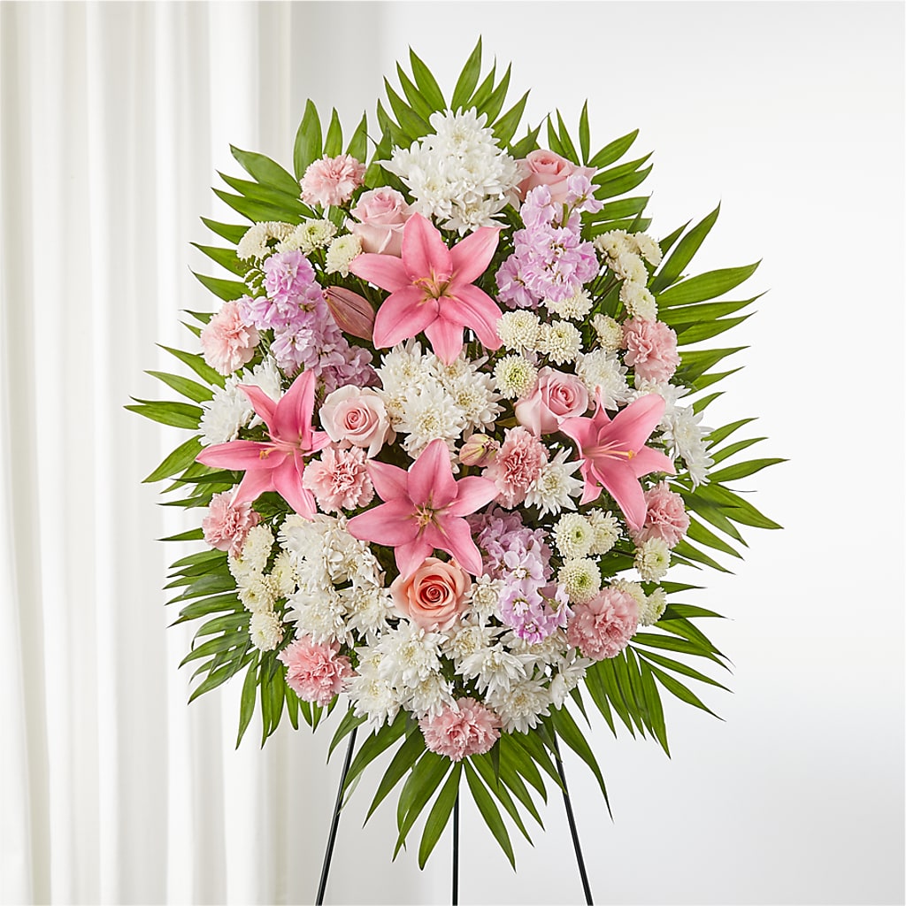 Offering Solace Standing Spray – RICHARD FLOWERS & GIFTS LLC, Clearwater FL