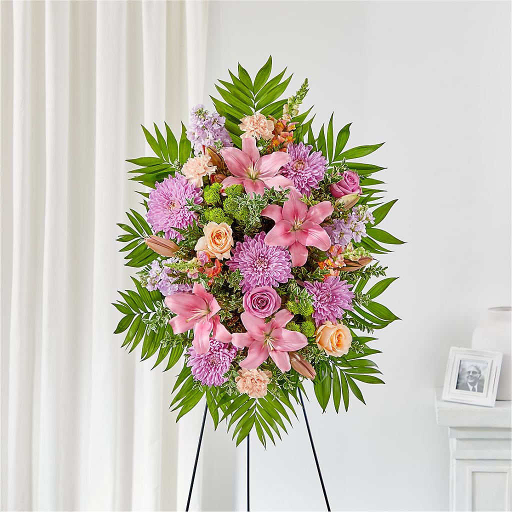 Love & Light Standing Spray – RICHARD FLOWERS & GIFTS LLC, Clearwater FL
