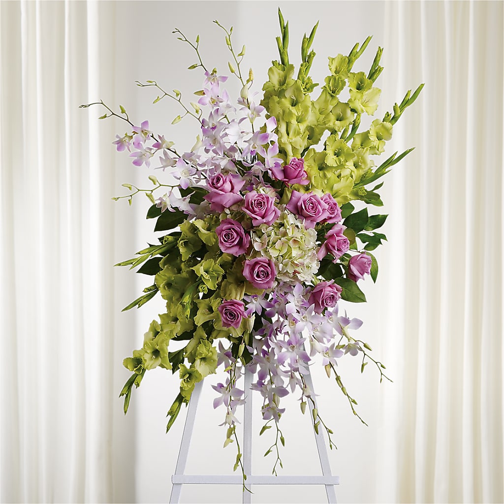 Lasting Legacy Standing Spray – RICHARD FLOWERS & GIFTS LLC, Clearwater FL