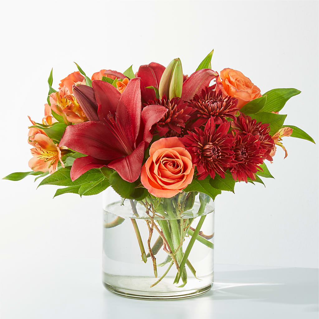 Crimson Leaves Bouquet – RICHARD FLOWERS & GIFTS LLC, Clearwater FL