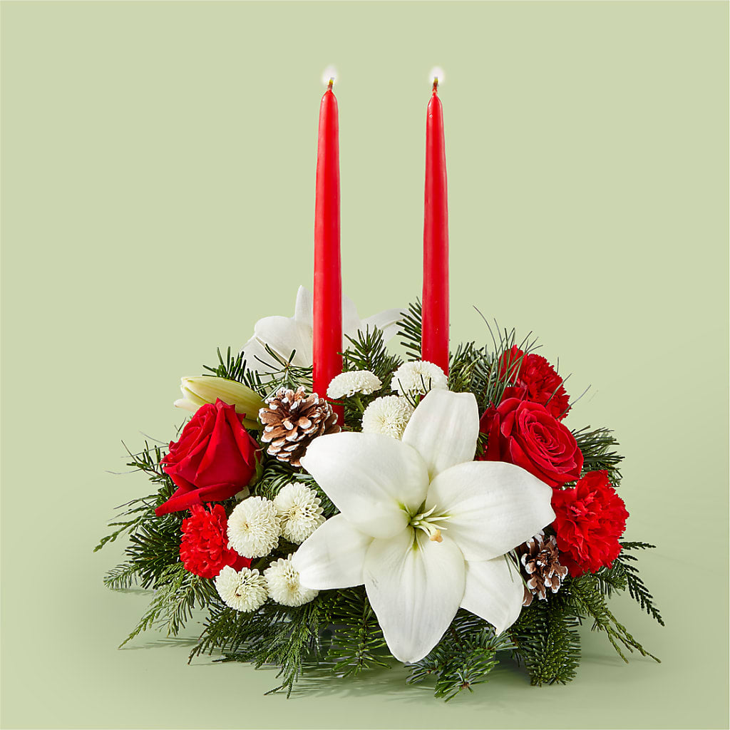 Seasonal Festivities Centerpiece – RICHARD FLOWERS & GIFTS LLC, Clearwater FL