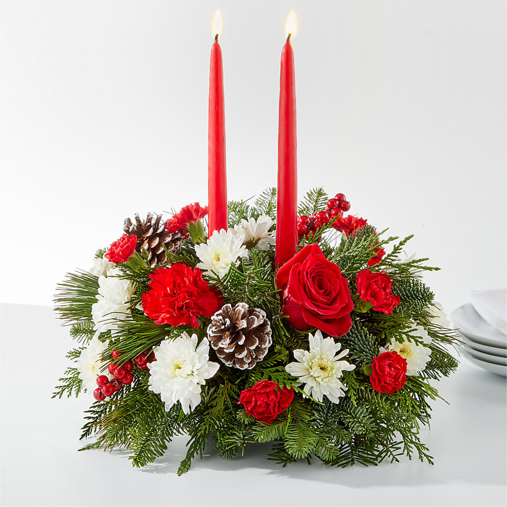 Holiday Soiree Centerpiece – RICHARD FLOWERS & GIFTS LLC, Clearwater FL