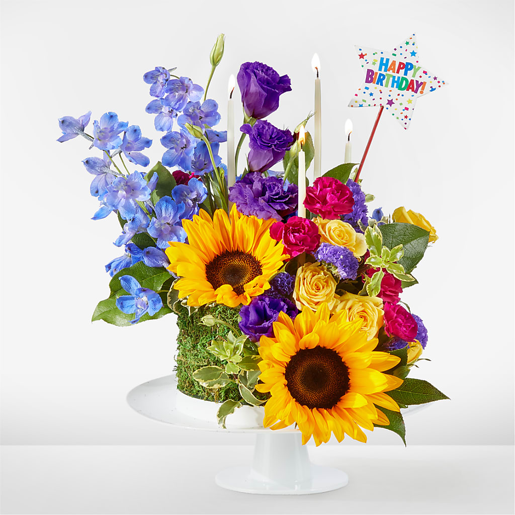 Star of the Day Floral Cake – RICHARD FLOWERS & GIFTS LLC, Clearwater FL