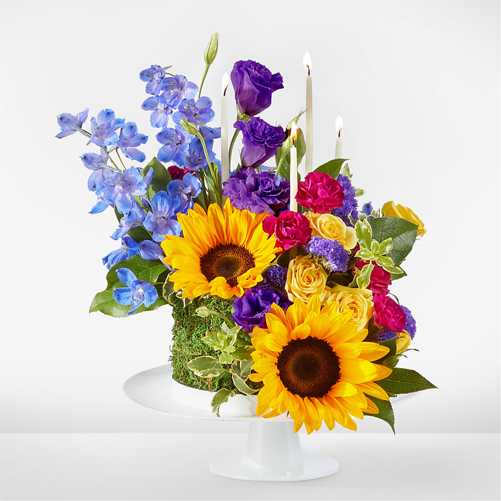 Star of the Day Floral Cake – RICHARD FLOWERS & GIFTS LLC, Clearwater FL