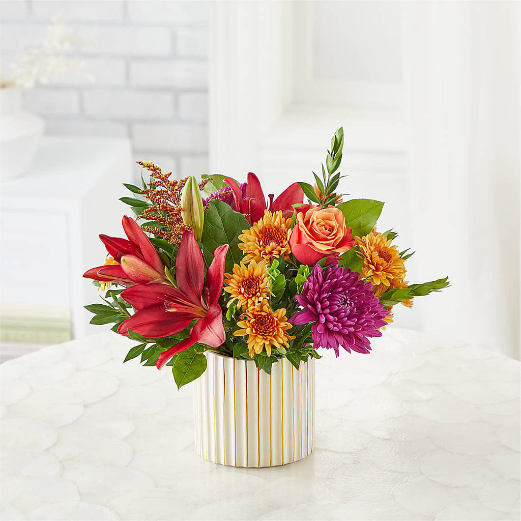 Burgundy Landscape Bouquet – RICHARD FLOWERS & GIFTS LLC, Clearwater FL
