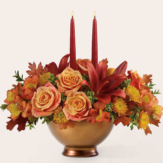 Harvest Table Centerpiece – RICHARD FLOWERS & GIFTS LLC, Clearwater FL