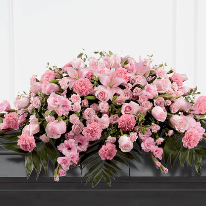 Garden of Comfort Casket Spray (Standard) – RICHARD FLOWERS & GIFTS LLC, Clearwater FL
