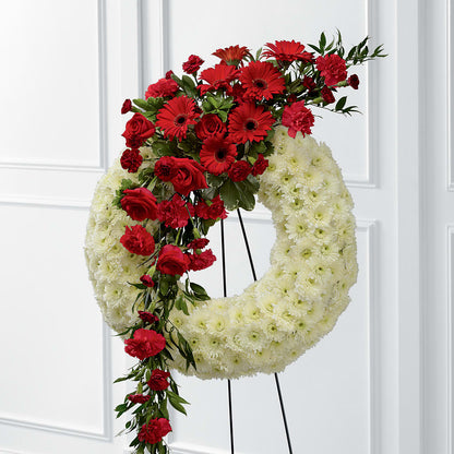 Graceful Tribute Wreath – RICHARD FLOWERS & GIFTS LLC, Clearwater FL
