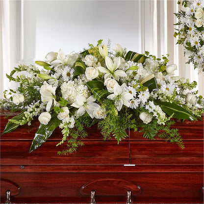 Abundance Casket Spray – RICHARD FLOWERS & GIFTS LLC, Clearwater FL