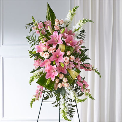 Elegant Embrace Standing Spray – RICHARD FLOWERS & GIFTS LLC, Clearwater FL