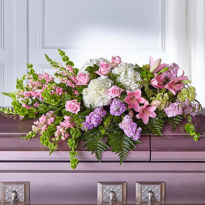 Life's Gratitude Casket Spray – RICHARD FLOWERS & GIFTS LLC, Clearwater FL