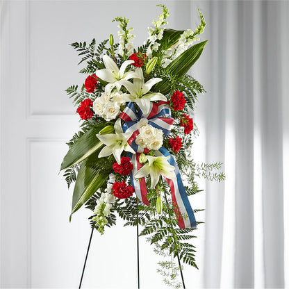 Stars of Life Standing Spray – RICHARD FLOWERS & GIFTS LLC, Clearwater FL