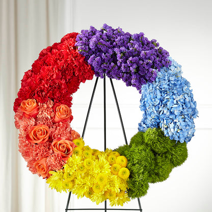 Circle of Love Wreath – RICHARD FLOWERS & GIFTS LLC, Clearwater FL
