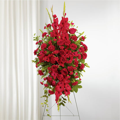 From the Heart Standing Spray – RICHARD FLOWERS & GIFTS LLC, Clearwater FL